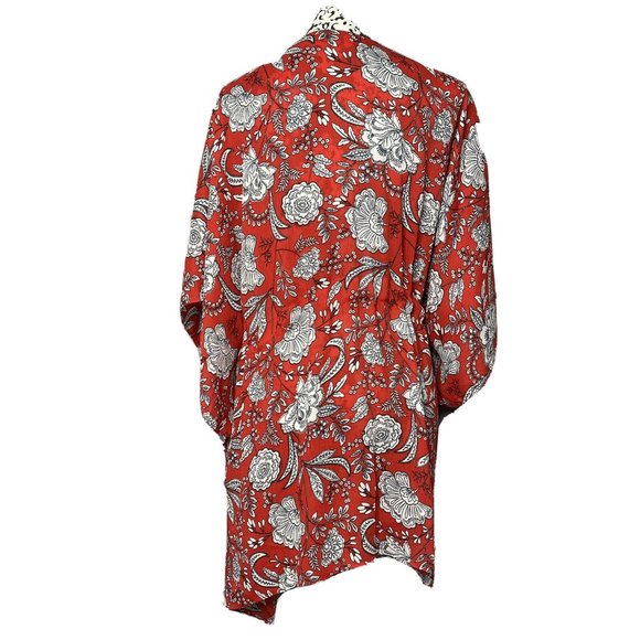 Umgee Medium Kimono Wrap Swimsuit Coverup Bathing - Picture 8 of 8